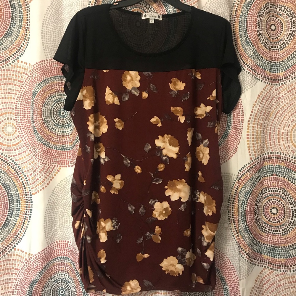 Plus size blouse